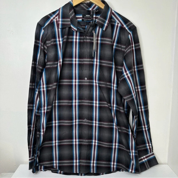 NWT Mexx  Plaid Button Down shirt - Picture 1 of 6